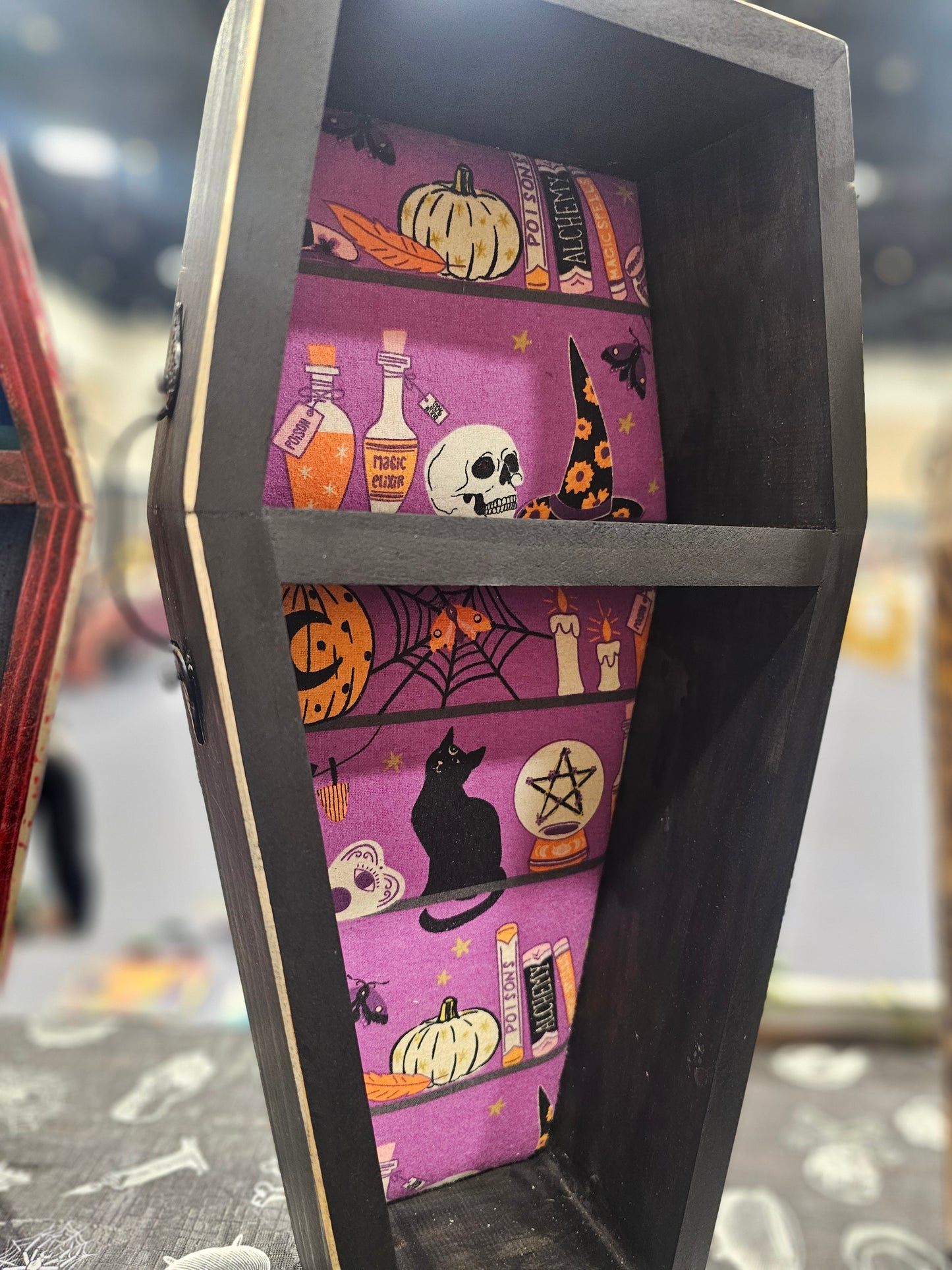 Coffin Shelf "Witchy Vibes"