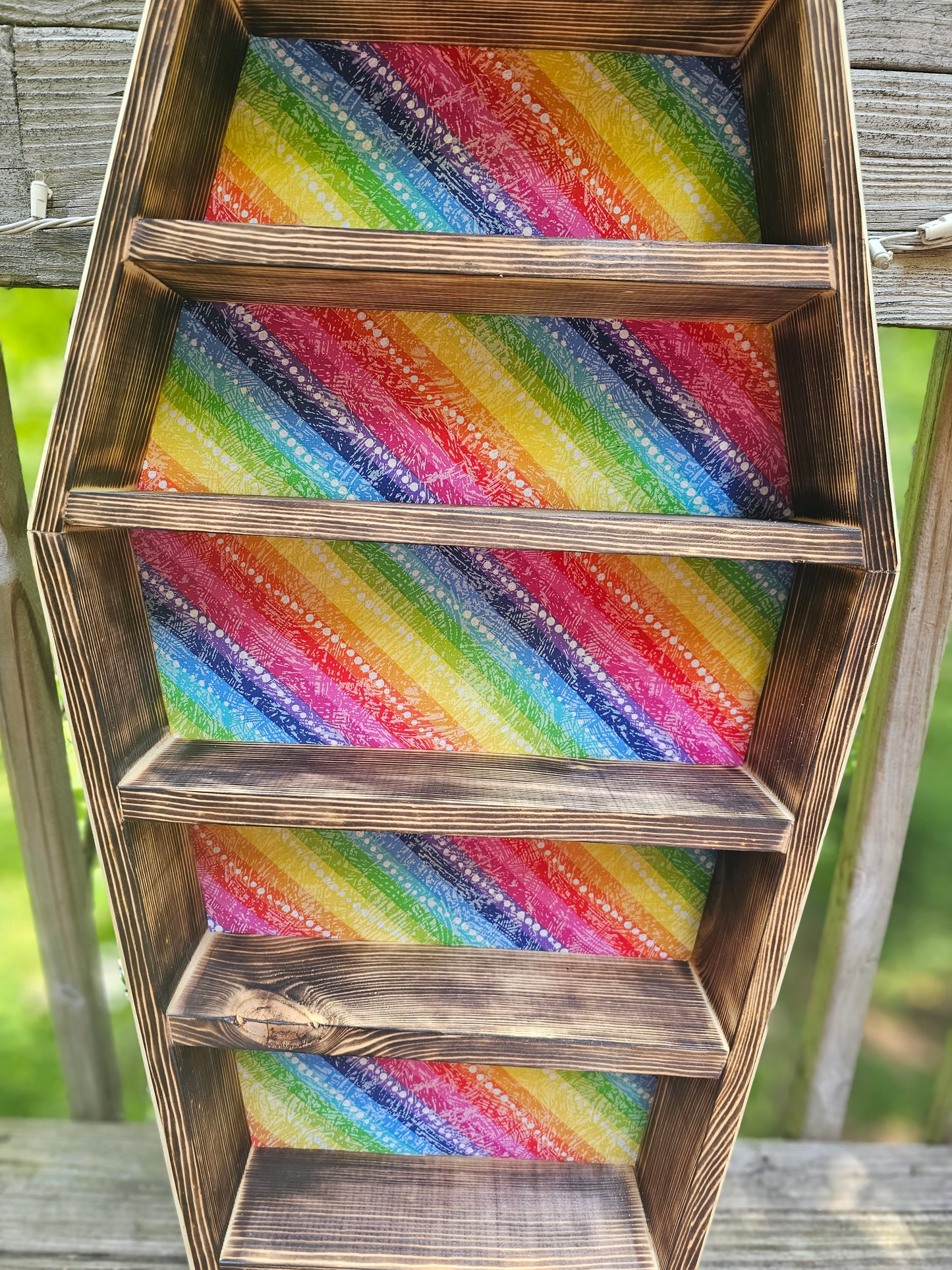 Coffin Shelf - 3 FT PRIDE "Y'all Means All"