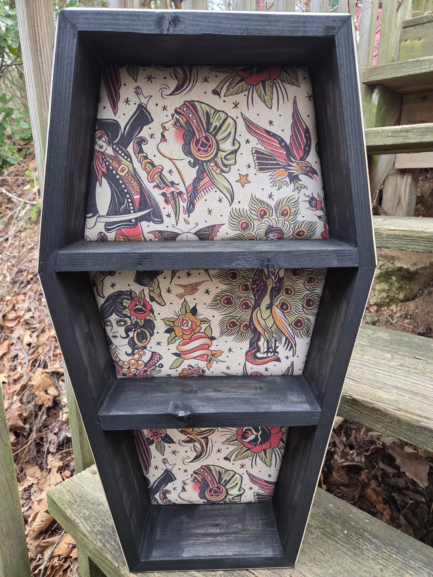 Coffin Shelf - 2 FT Tattoo Flash