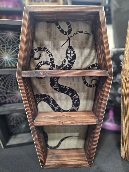 2 ft Coffin Shelf "Snake"