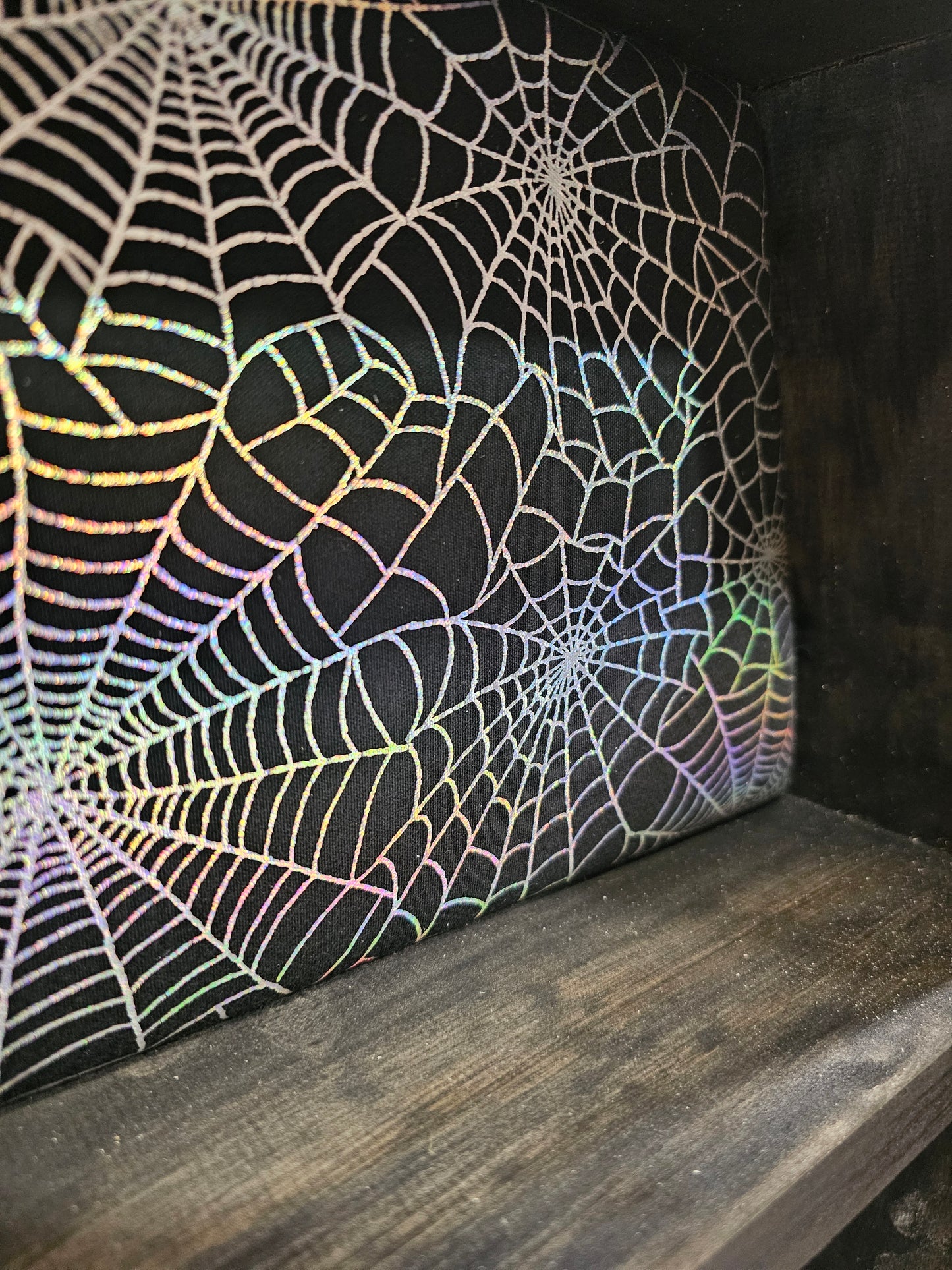 2 ft Coffin Shelf "spiderweb"