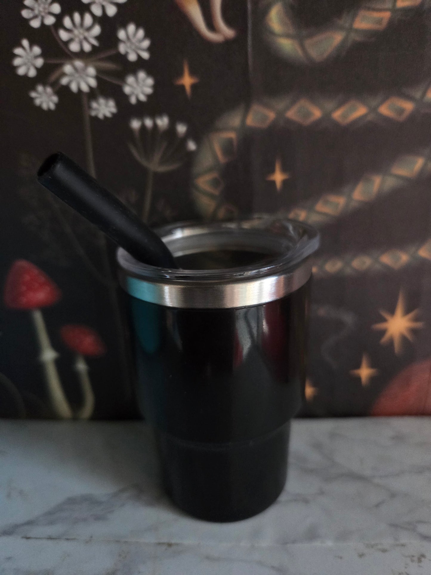 Tiny Black Cups - 3oz