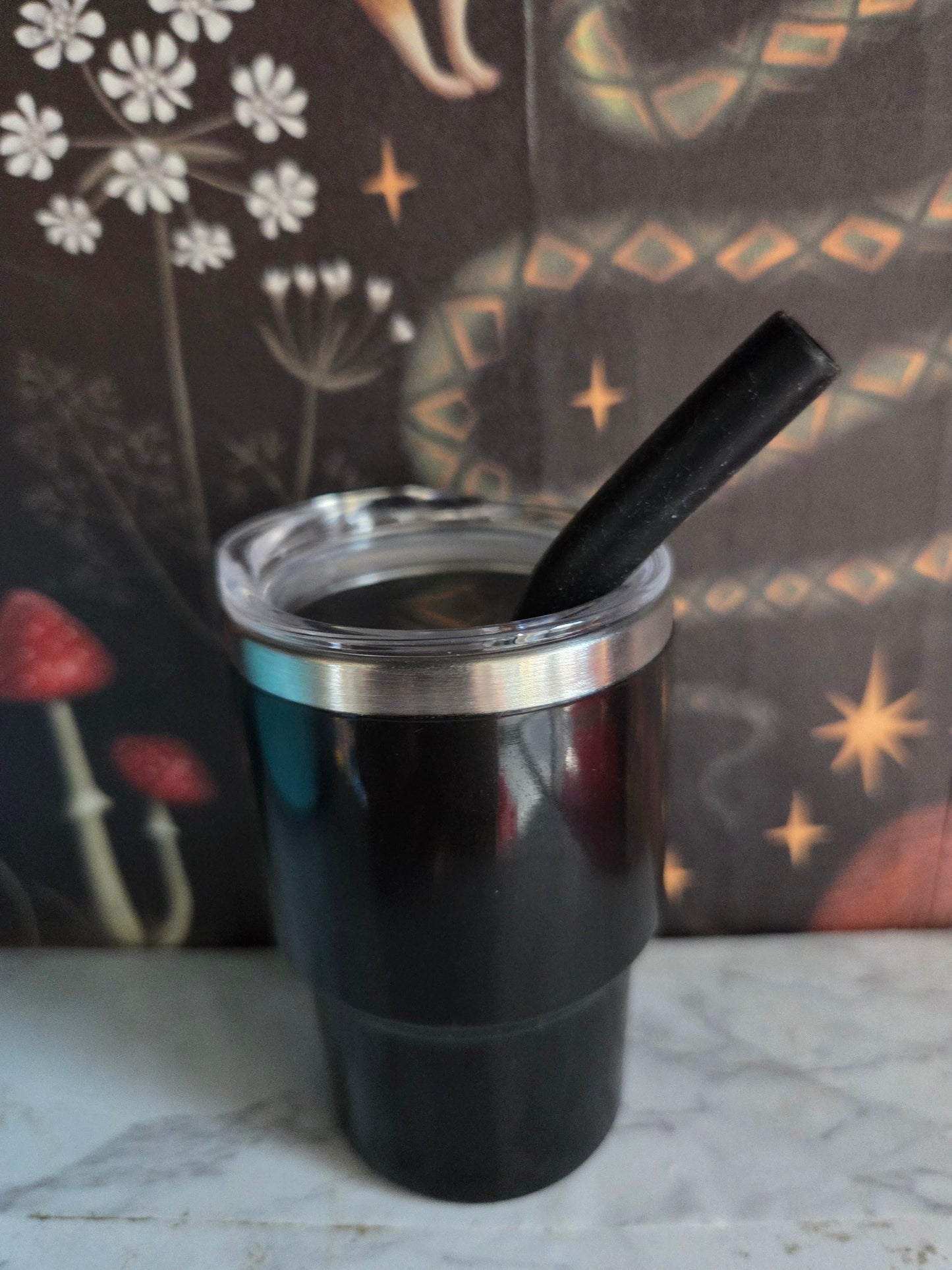 Tiny Black Cups - 3oz