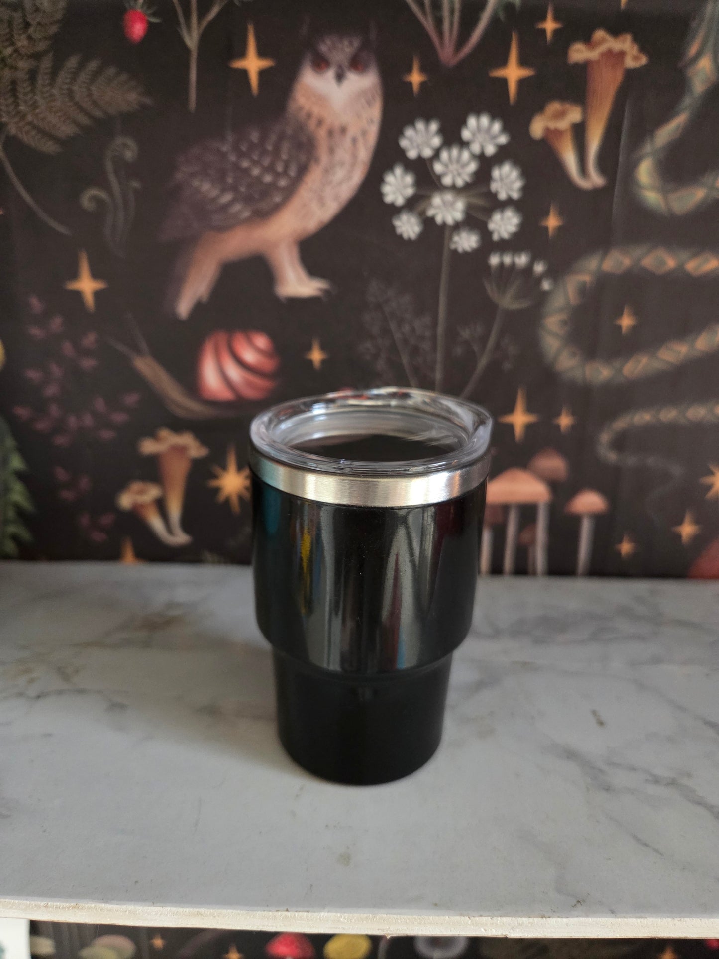 Tiny Black Cups - 3oz