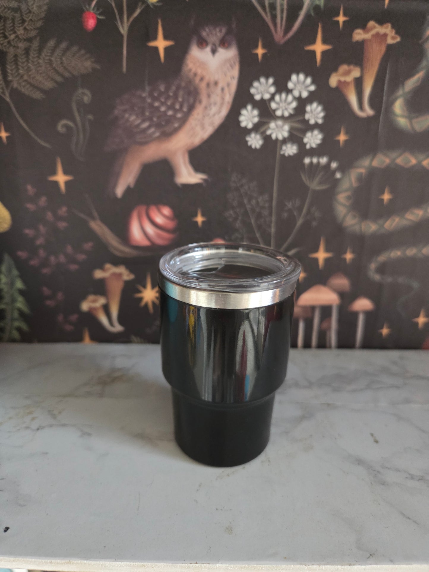 Tiny Black Cups - 3oz