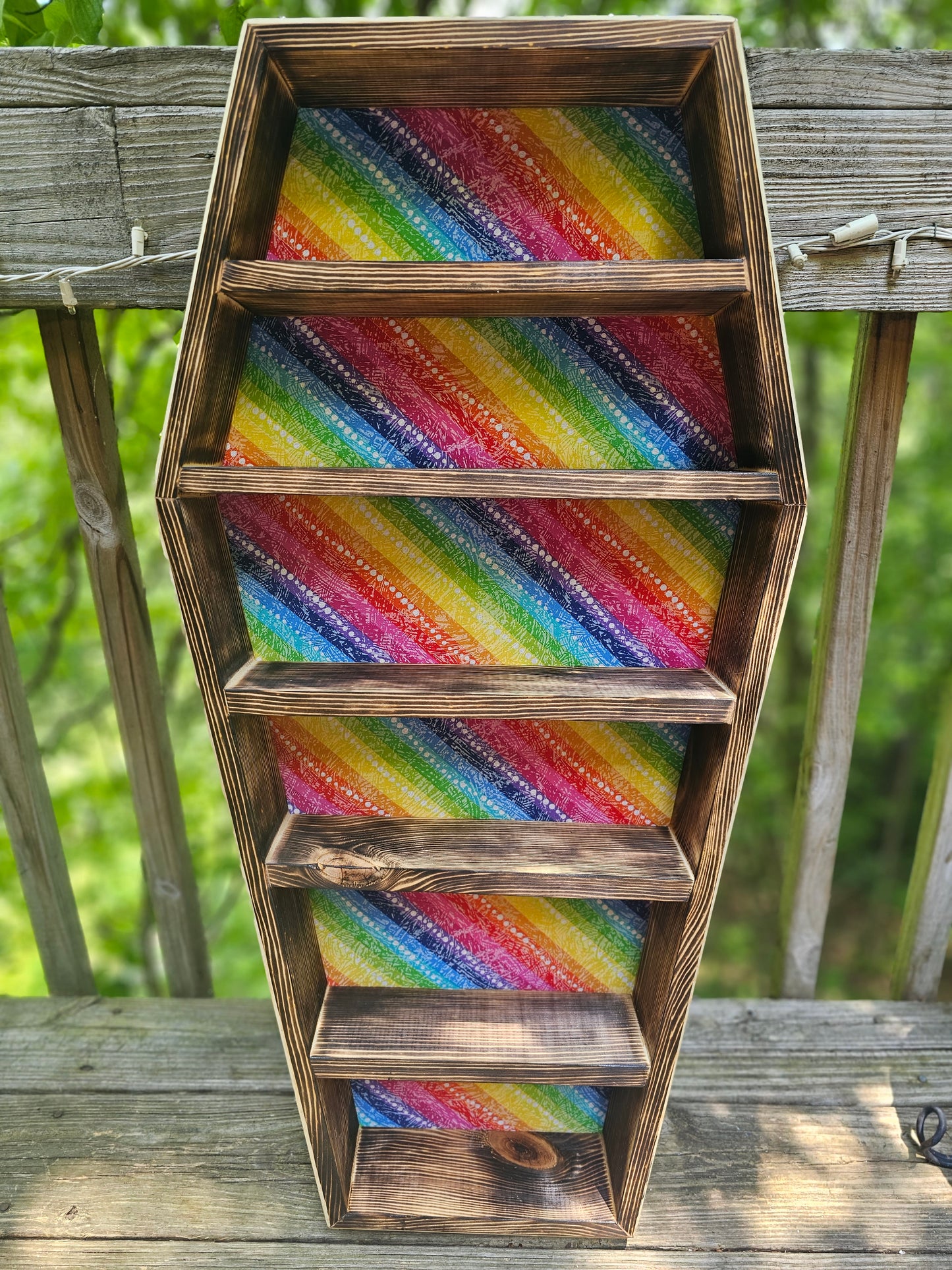 Coffin Shelf - 3 FT PRIDE "Y'all Means All"