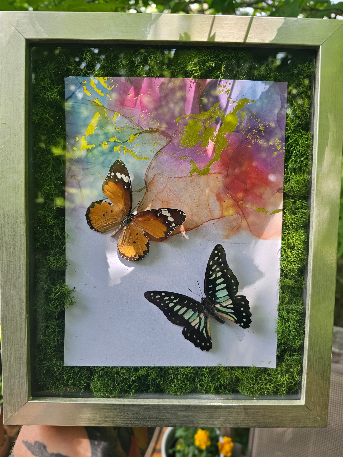 Shadow Box - Vibrant Springtime