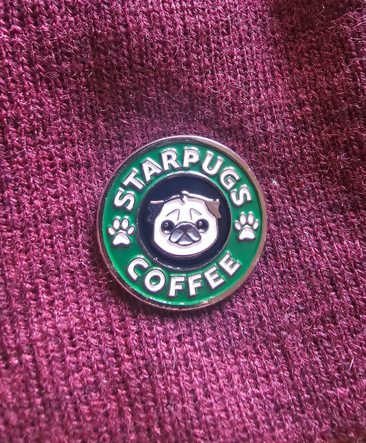 Pin "Starpug Coffee"