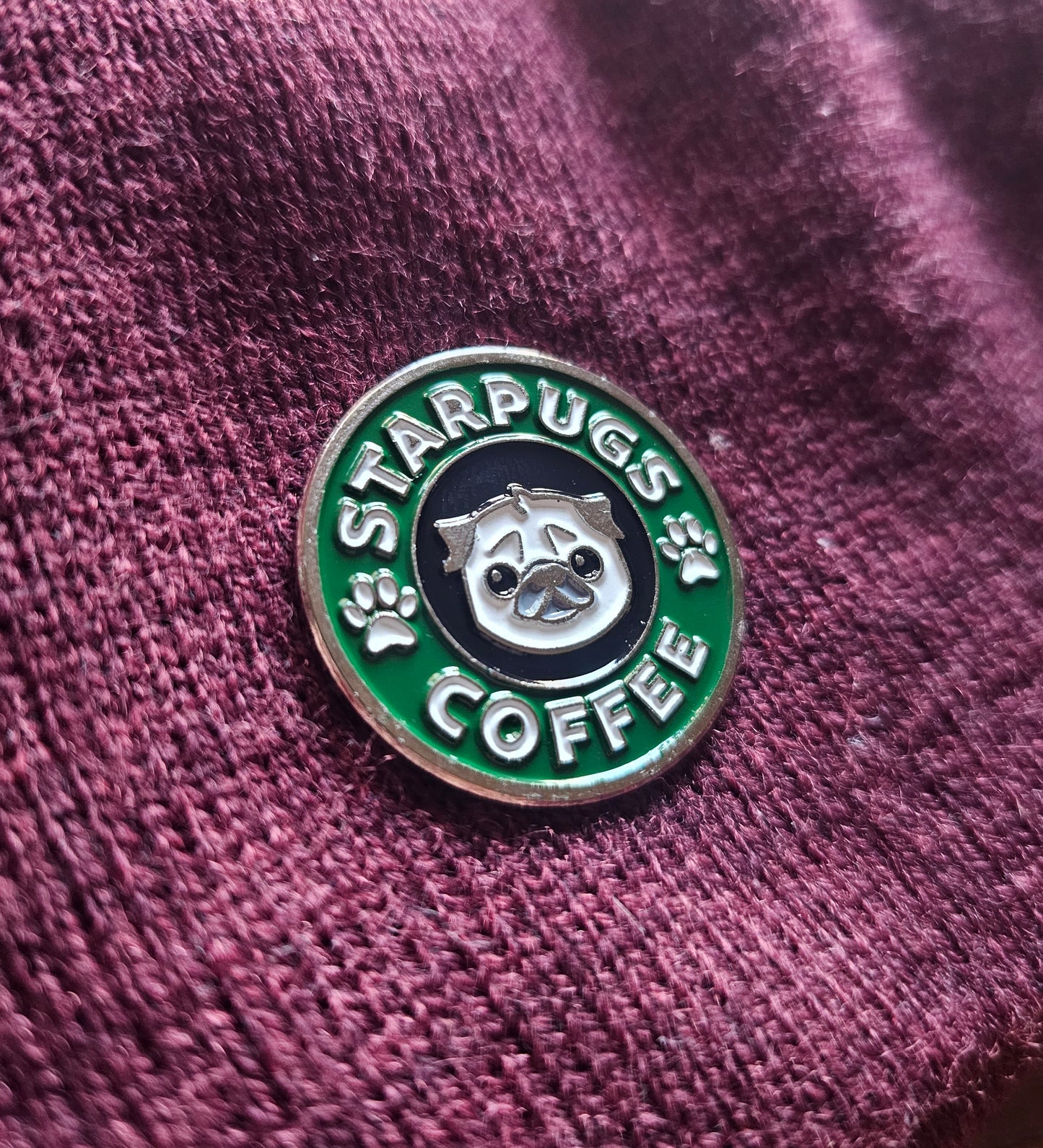 Pin "Starpug Coffee"
