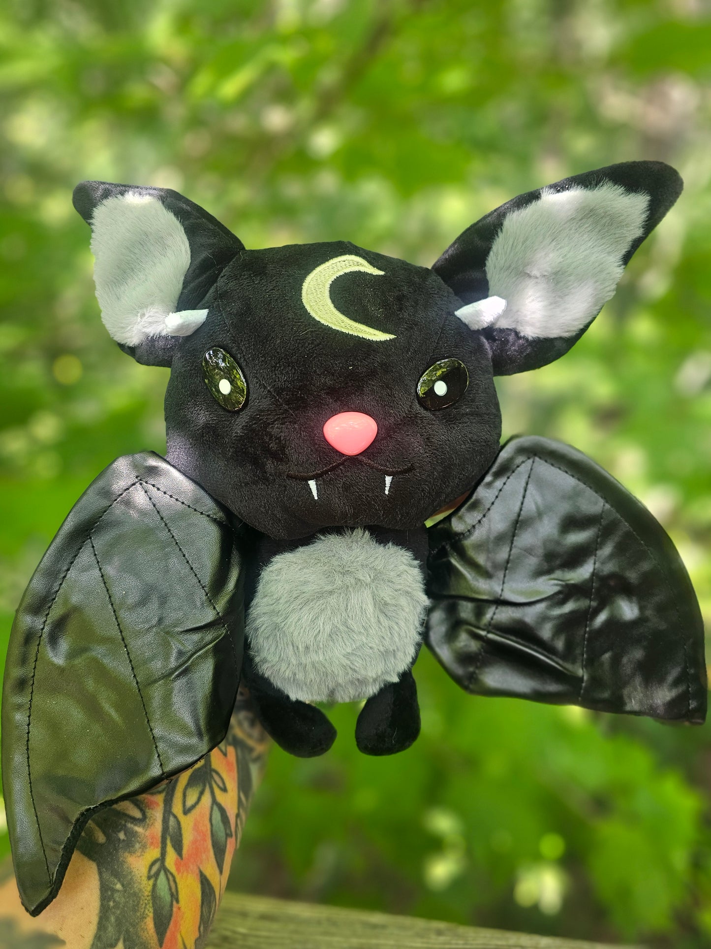 Bat plushies: Black