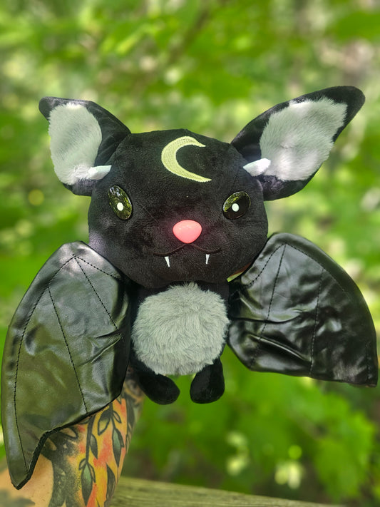 Bat plushies: Black