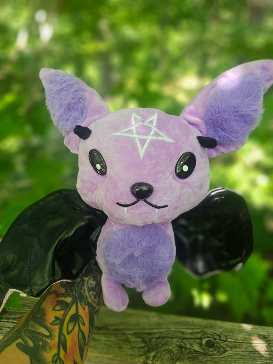 Bat plushies: Purple