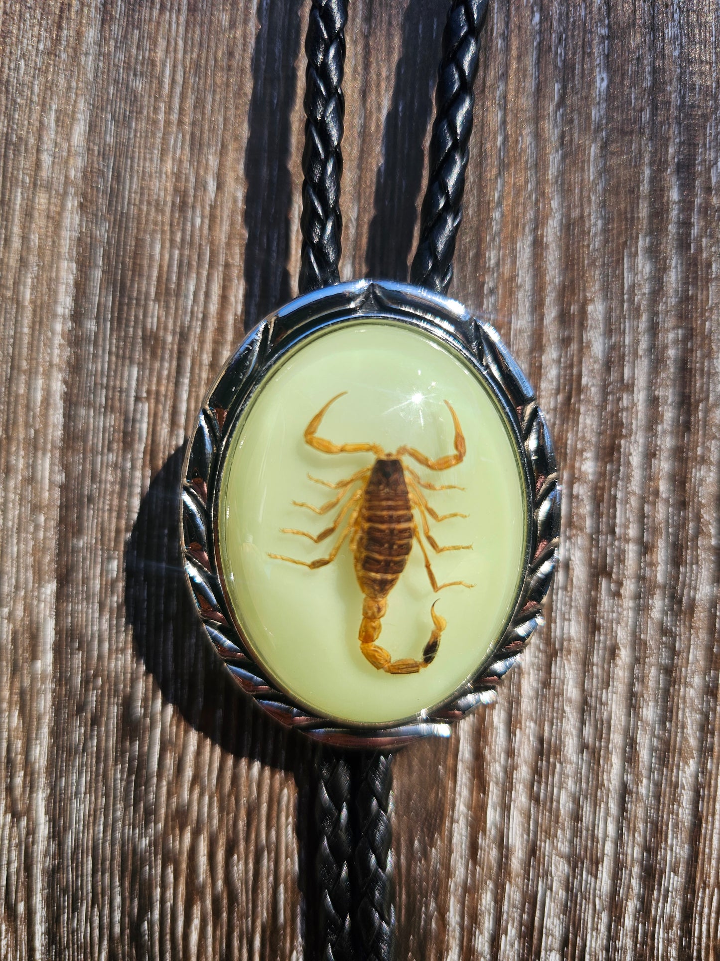 Scorpion bolo tie