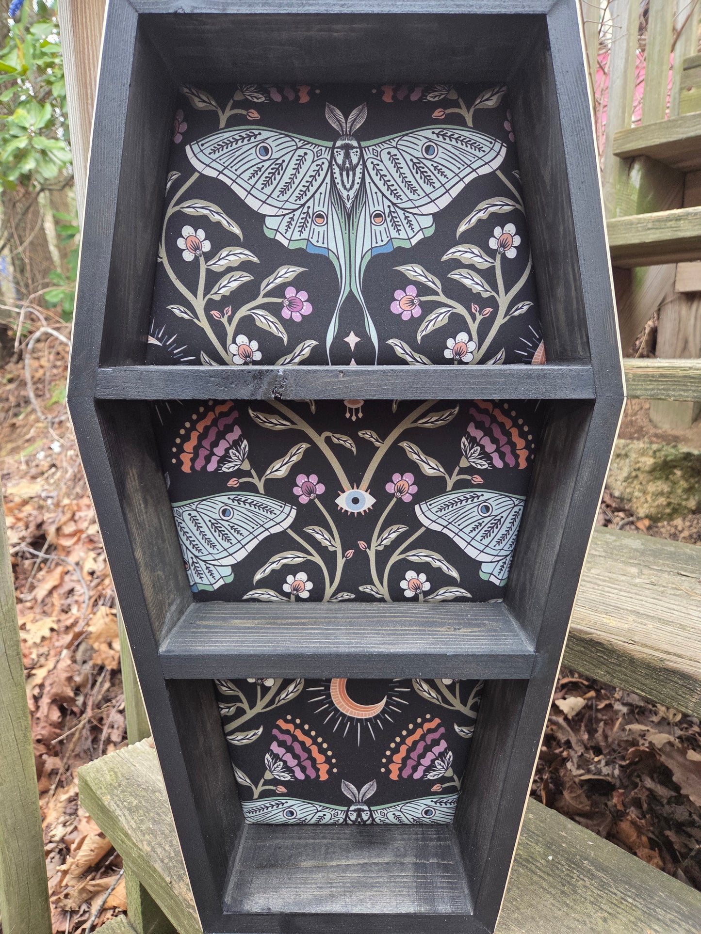 Coffin Shelf - 2 FT Luna Moth