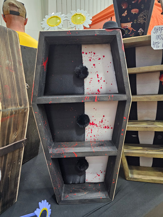 2 FT Art Coffin Shelt