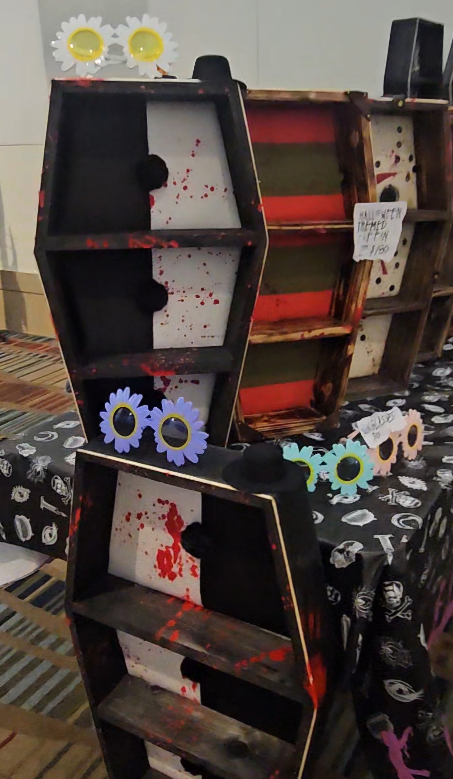 2 FT Art Coffin Shelt