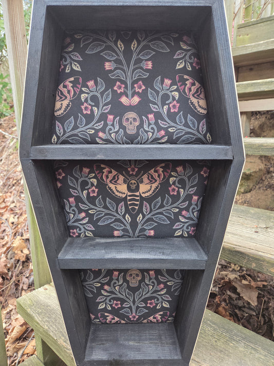 Coffin Shelf - 2 FT Death Head Moth